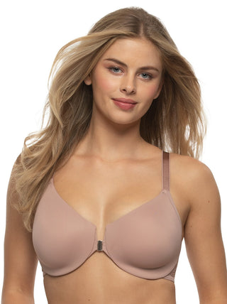 Tempting Unlined Front Close Minimizer Bra
