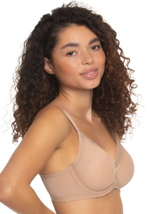 QUINN Wearing Ethereal Sheer Mesh Unlined Underwire Bra