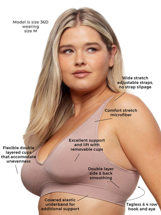 Seamless Wireless Bra 2-Pack