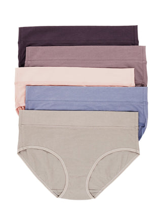 Pima Cotton Stretch Hipster 5-Pack