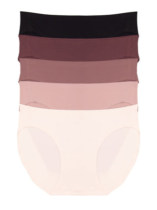 No Show Stretch Bikini 5-Pack