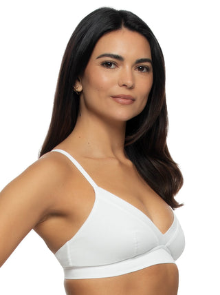 Pima Cotton Stretch Wireless Bra 2-Pack