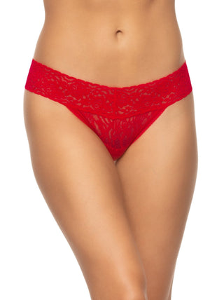 Signature Stretch Lace Low Rise Thong 5-Pack