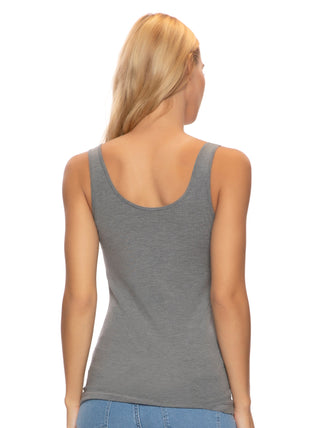 Cotton Modal Stretch Reversible Tank Top 4-Pack